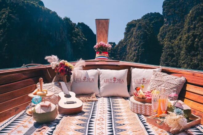 From Phi Phi: Luxury Longtail Boat Charter Phi Phi Island - VIP Experience Differences