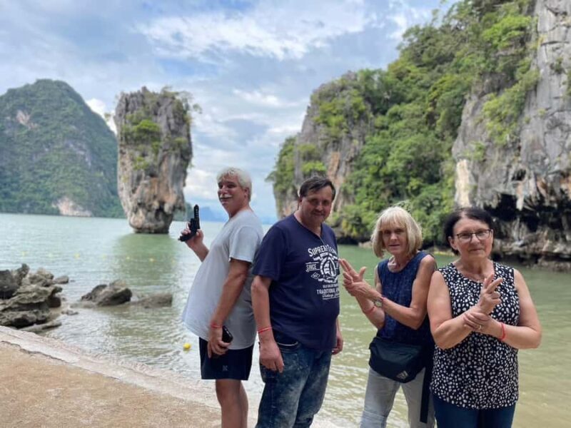 From Phuket: James Bond Island Speedboat Tour & Canoeing - Lunch at Koh Panyee Floating Village