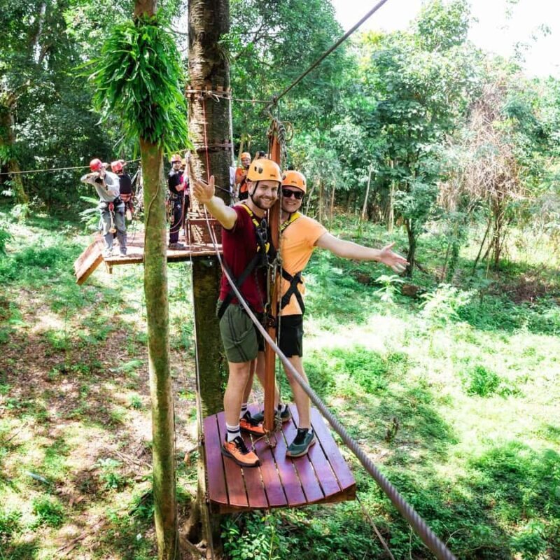 From Phuket: Khao Lak ATV, Zipline, Rafting & Wildlife Tour - A Complete Adventure from Phuket to Khao Lak