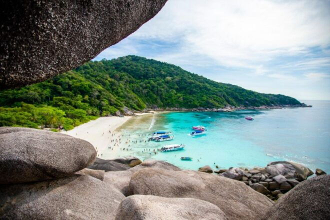 From Phuket: Similan Islands Luxury Trip by Speed Catamaran - Snorkeling and Scenic Views