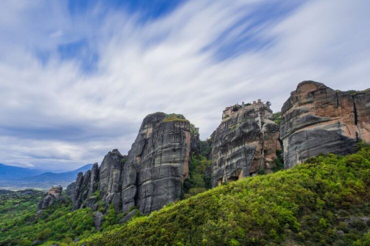 From Pieria Coast: Meteora Day Trip With Monasteries Visit - Trip Overview