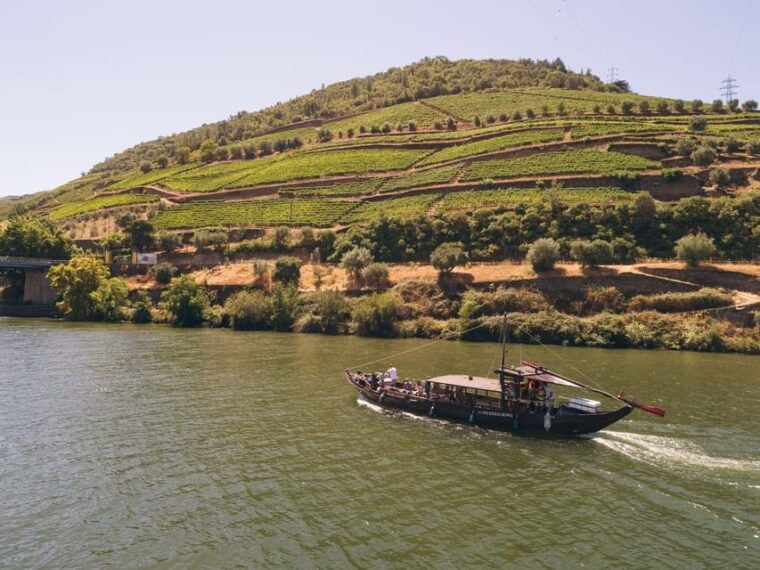 From Pinhão: Douro Valley Rabelo Boat Tour with Port Wine - The Scenic Stops & Views