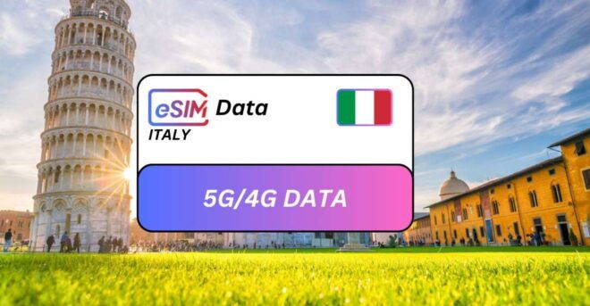 From Pisa: Italy Esim Tourist Roaming Data Plan - Tourist Benefits