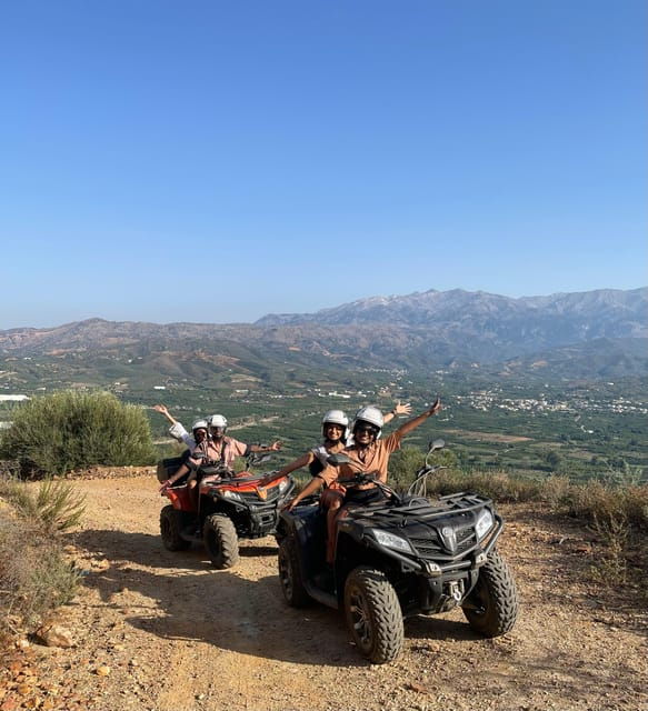 From Platanias: Quad Safari With Hotel Transfer - Good To Know