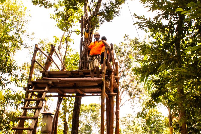 From Playa Del Carmen Experience ATV (Shared) Zipline & Cenote- Includes Lunch - Extra Activities