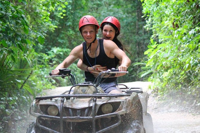 From Playa Del Carmen Experience ATV (Shared) Zipline & Cenote- Includes Lunch - Directions
