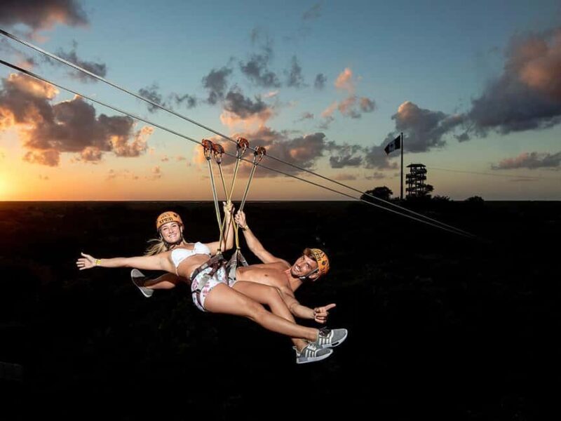 From Playa del Carmen: Tickets to Xplor Fuego Night Park - Good To Know