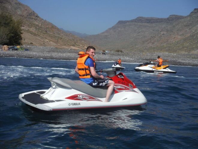 From Playa Del Inglés: Guided Jet Ski Tour & Hotel Transfers - The Sum Up