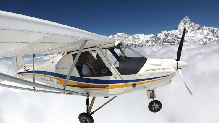 From Pokhara: 15 Minutes Ultralight - Flight Overview