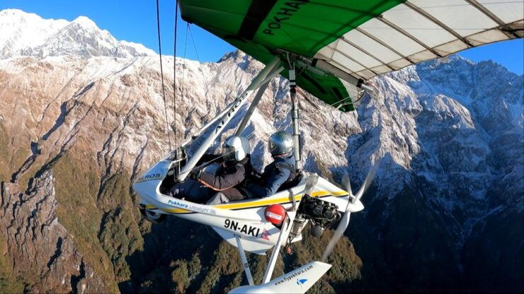From Pokhara: 60 M. Ultralight Flight (Manaslu-Dhaulagiri) - Experience Highlights