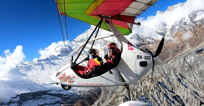 From Pokhara: Ultra Light Flying Over Himalayas - Full Description of the Activity