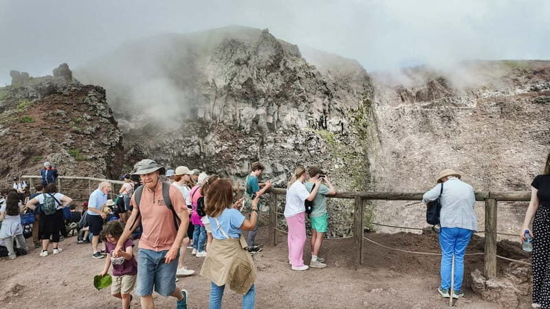 From Pompeii: Mount Vesuvius with bus, ticket and audioguide - What’s Included and What’s Not
