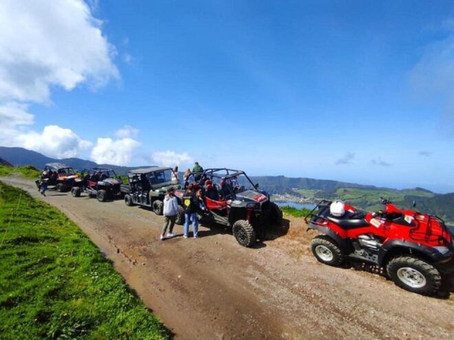 From Ponta Delgada: Full-Day Sete Cidades Double Quad Tour - Full Description