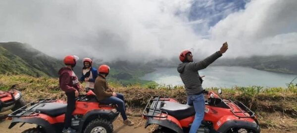 From Ponta Delgada: Full-Day Sete Cidades Double Quad Tour - The Sum Up