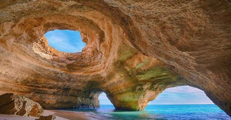 From Portimão: Benagil Caves & Navy Beach Boat Tour - Tour Duration & Guide Availability