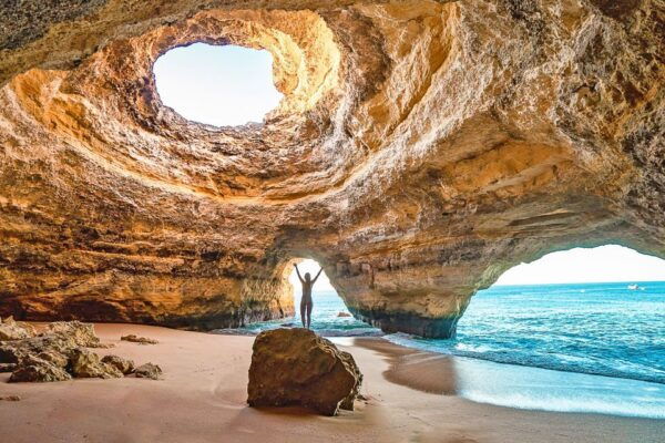 From Portimão: Benagil Sea Caves Boat Tour at Sunrise - The Sum Up