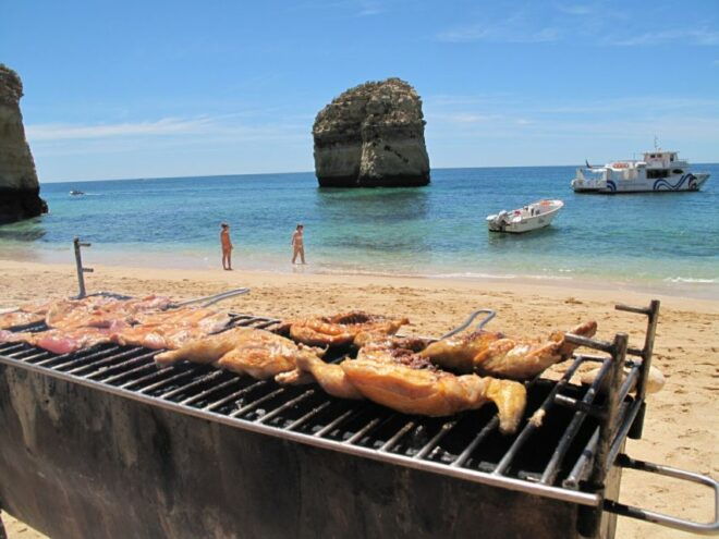 From Portimão: Catamaran Cruise to Benagil Caves With BBQ - Full Description