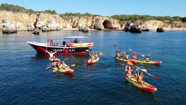 From Portimão: João De Arens Kayak and Speedboat Tour - Cancellation Policy