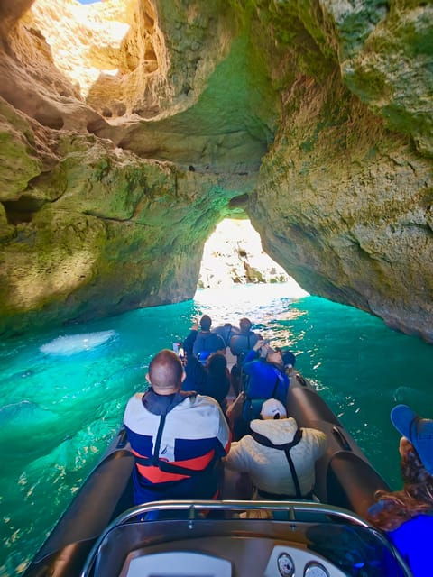 From Portimão: Private Boat Tour to Benagil Caves Speed Boat - Itinerary Details
