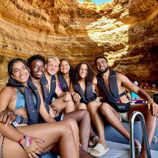 From Portimão: Private Boat Tour to Benagil Caves Speed Boat - Starting Location and Duration