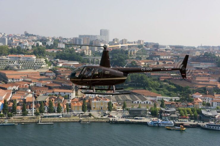 From Porto: City and Douro River Helicopter Sightseeing Tour - Highlights of the Helicopter Tour
