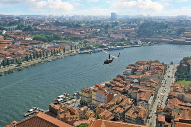 From Porto: City and Douro River Helicopter Sightseeing Tour - Soaring Over Port Wine Cellars and UNESCO-Listed Historic Center