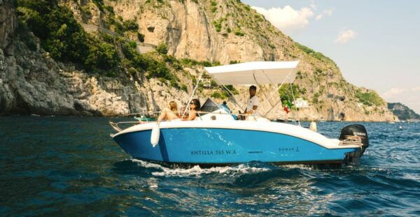 From Positano/Praiano: Amalfi Coast & Caves Speedboat Tour - The Sum Up