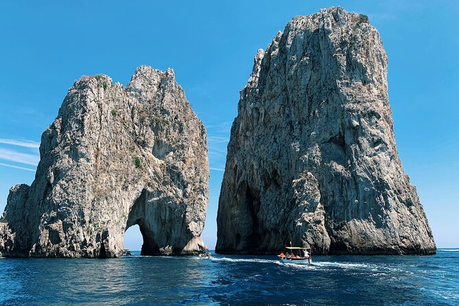 From Positano/Praiano: Full-Day Capri Private Tour by Boat - Itinerary Highlights