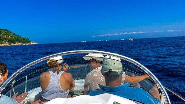 From Positano: Sail to Capris Stunning Beauty - Language Options