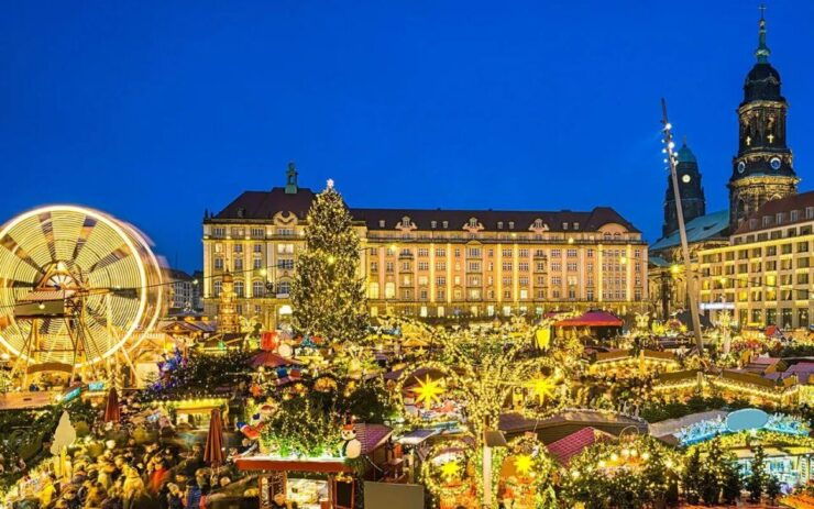From Prague: Dresden Christmas Market and Bastei Bridge Tour - Tour Duration and Cancellation Policy