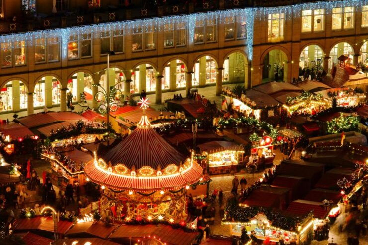 From Prague: Dresden Xmas Market & Saxon Switzerland Tour - Highlights of the Dresden Christmas Market