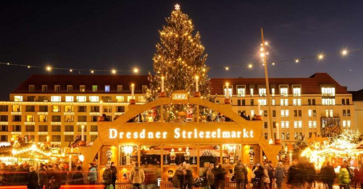 From Prague: Dresden Xmas Market & Saxon Switzerland Tour - Breathtaking Views From the Bastei