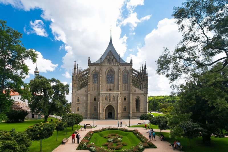 From Prague: Kutna Hora with St. Barbaras Cathedral and Bone Church - At Sedlec Ossuary, look beyond the name