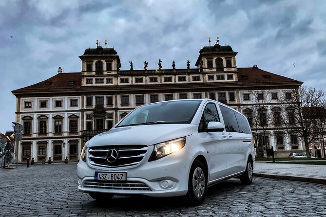 From Prague to Vienna - Private Transfer by MINIVAN Mercedes Vito 8+1pax - Drop-off Points