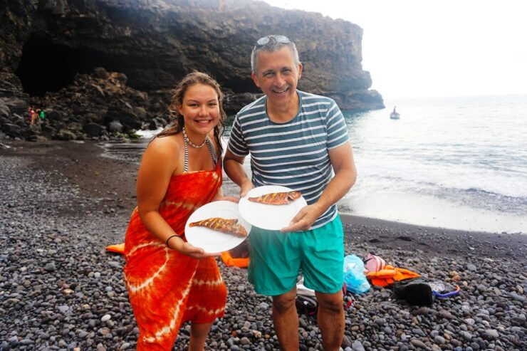From Praia: Boat Trip, Snorkeling, Cave & BBQ on the Beach - Tour Highlights