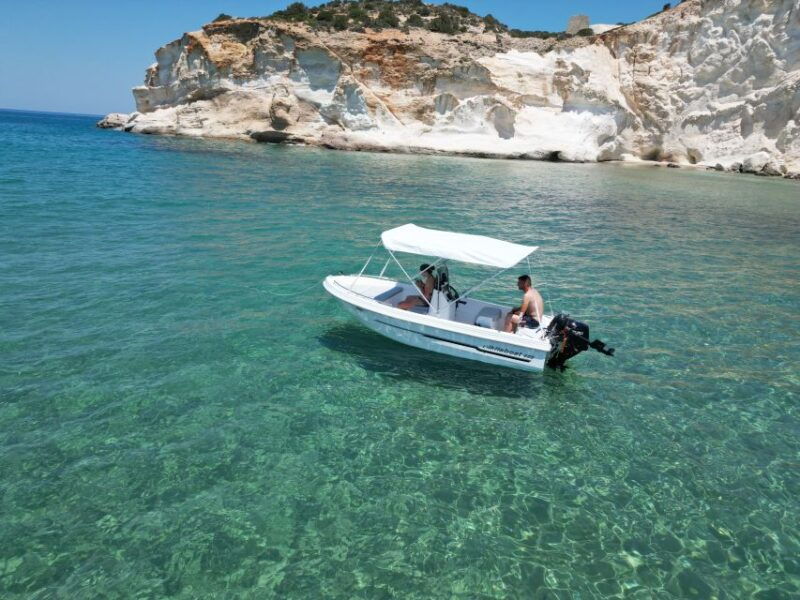 From Provatas Milos: Boat Rental to Kleftiko with Training - Good To Know