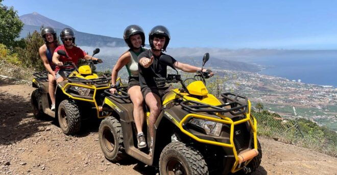 From Puerto De La Cruz: Quad Ride With Snack and Photos - Full Description