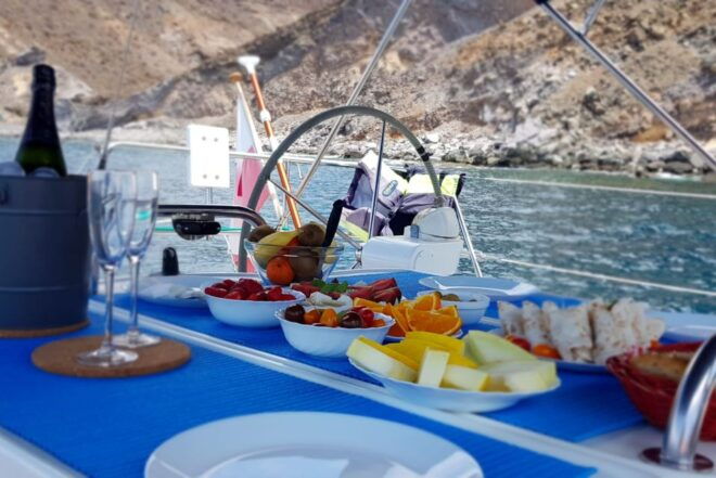 From Puerto De Mogán: Sailboat Trip With Food and Drinks - Convenient Pickup Service