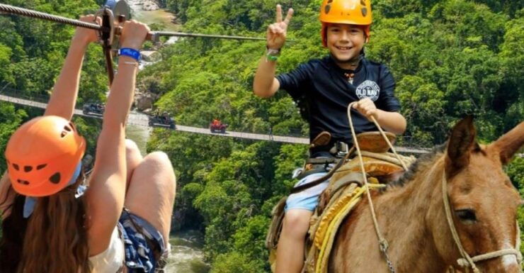 From Puerto Vallarta & Nuevo Vallarta: Canopy Zipline Tour - Activities Included in the Tour