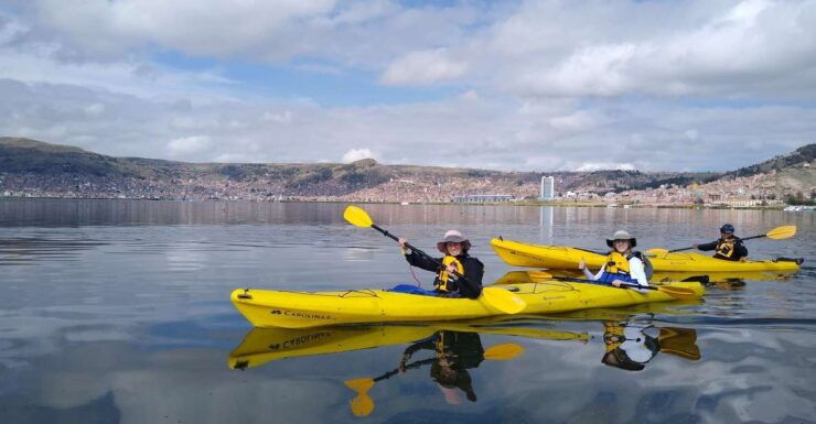 From Puno: Half-Day Kayak on Uros Floating Islands - Experience Highlights