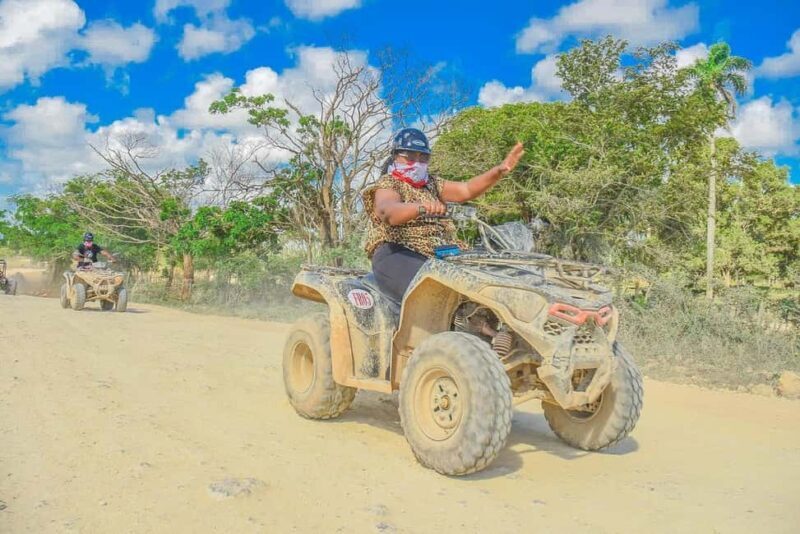 From punta: 4 wheels ATV 4x4 adventur+Macao beach and Cenote - The Sum Up