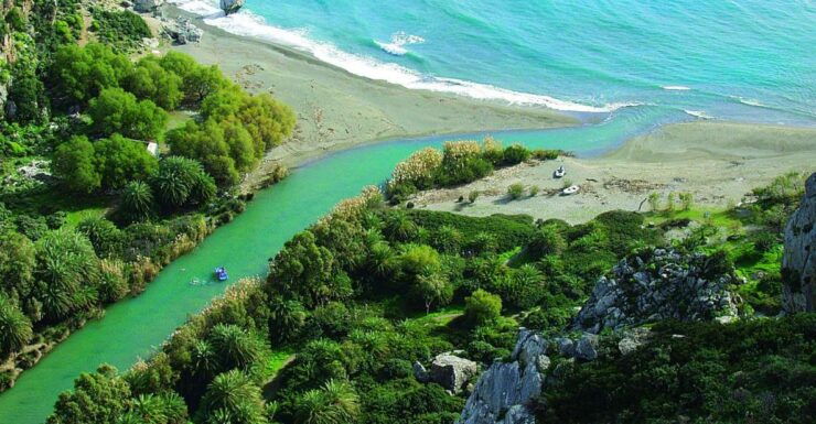 From Rethymno: Preveli Palm Beach and Damnoni Tour - Experience Highlights