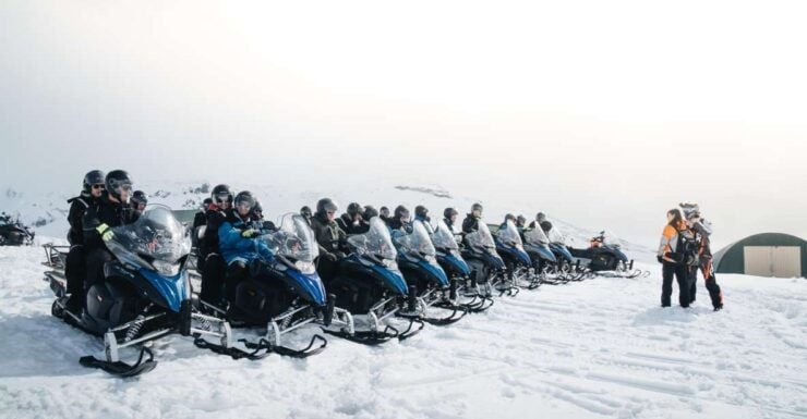 From Reykjavik: Hot Spring and Snowmobile Tour - Experience Highlights