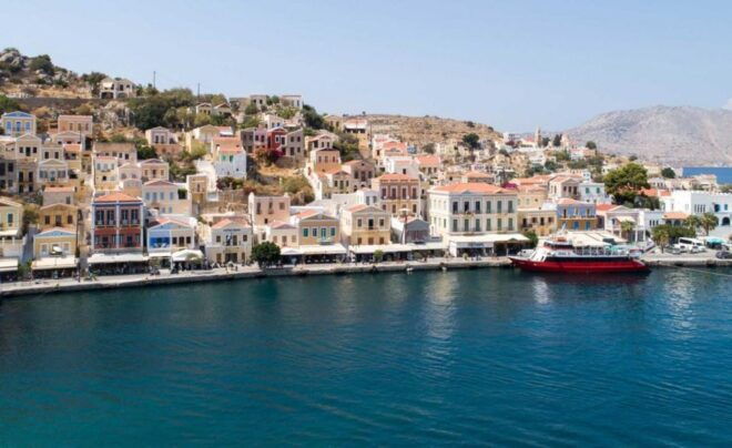 From Rhodes: Cruise to Symi Island and Saint Georges Bay - Itinerary