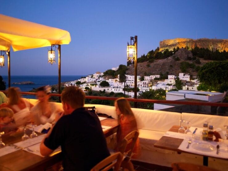From Rhodes Town: Evening Trip to Lindos - Activity Details