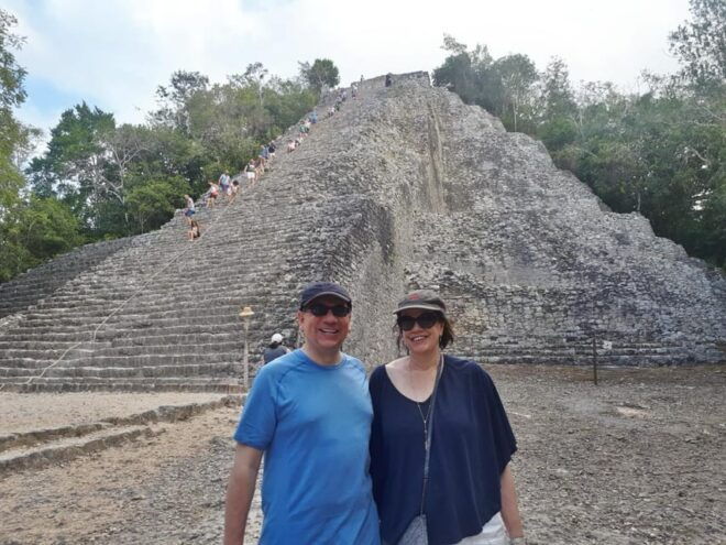 From Riviera Maya: Coba Ruins and Cenotes Day Trip - Hiking the Nohoch Mul Pyramid