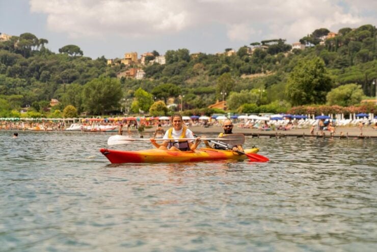 From Rome: Castel Gandolfo Kayak and Swimming Lake Tour - Experience Highlights