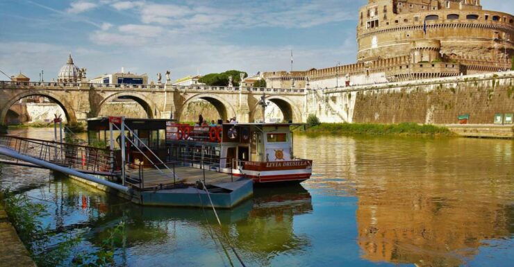 From Rome: Evening Cruise With Wine & Snacks on Tiber River - Duration and Pricing