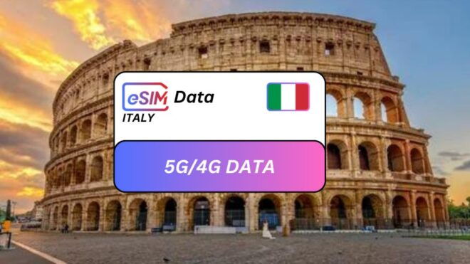 From Rome: Italy Esim Tourist Roaming Data Plan - 24/7 Multilingual Customer Support