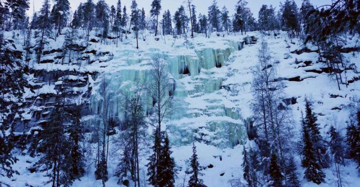 From Rovaniemi:Korouoma Canyon and Frozen Waterfalls Tour - Tour Details